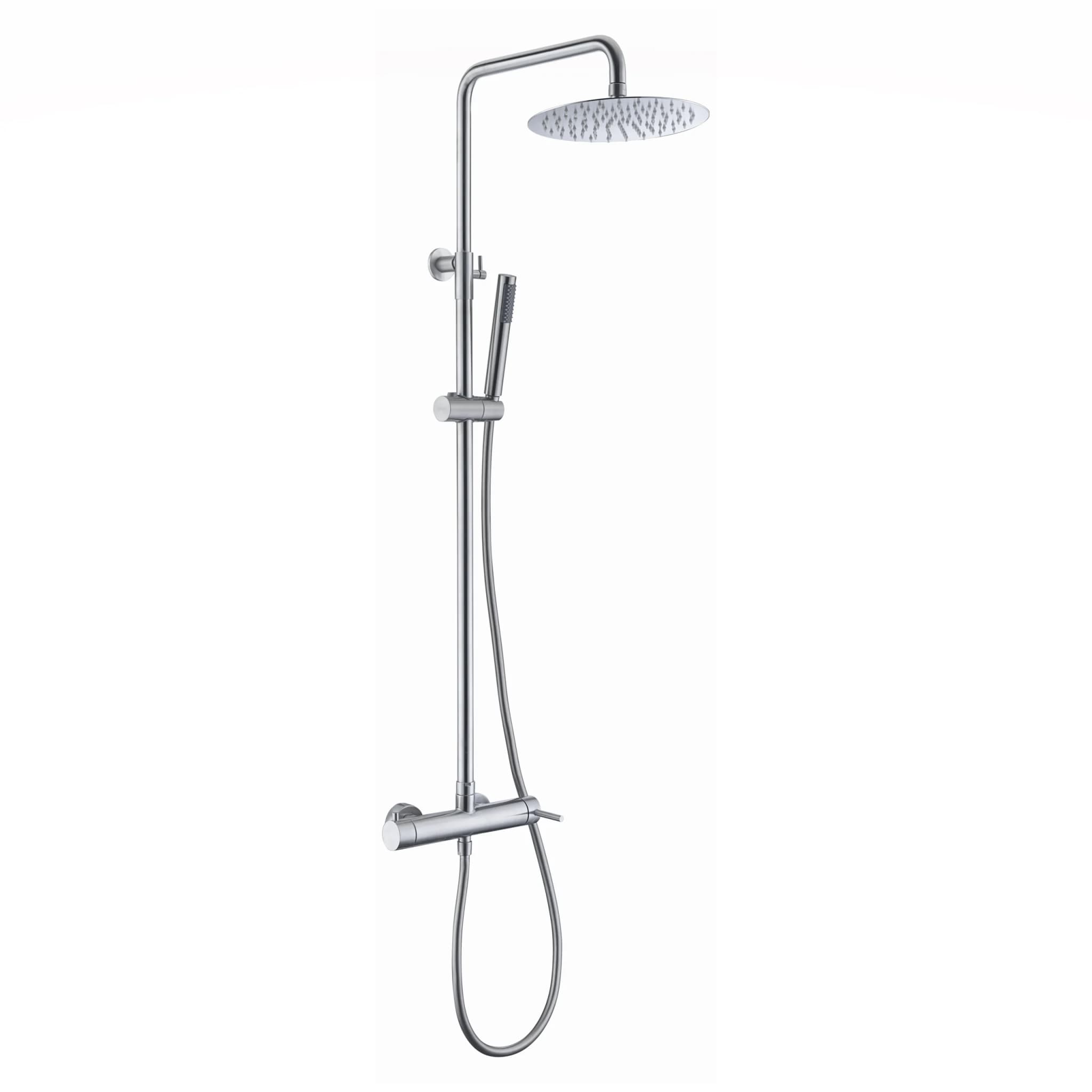 Conjunto
de ducha monomando MOSCU acero inox. / BDK034