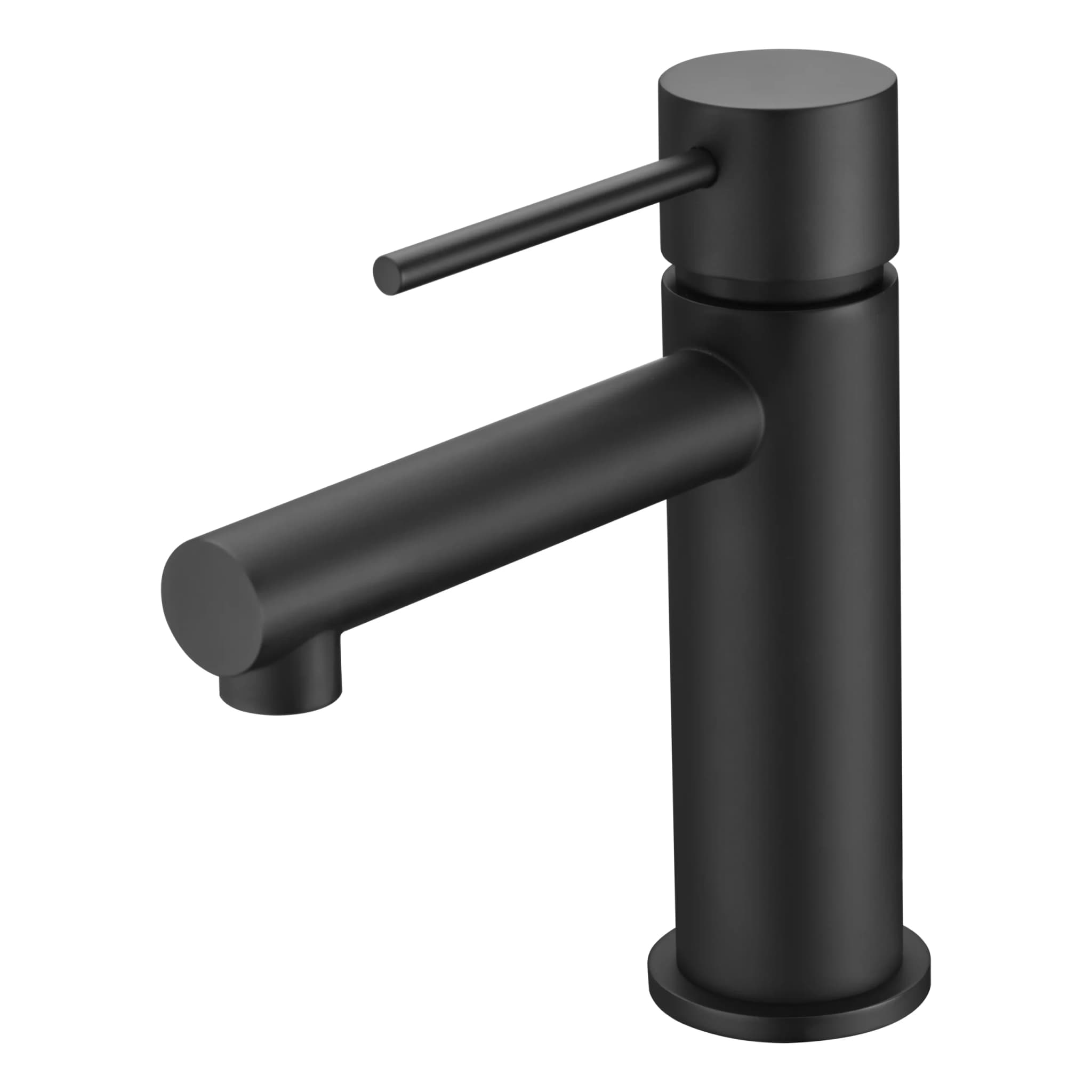 Monomando lavabo MILOS negro mate / BDYS045-1/NG