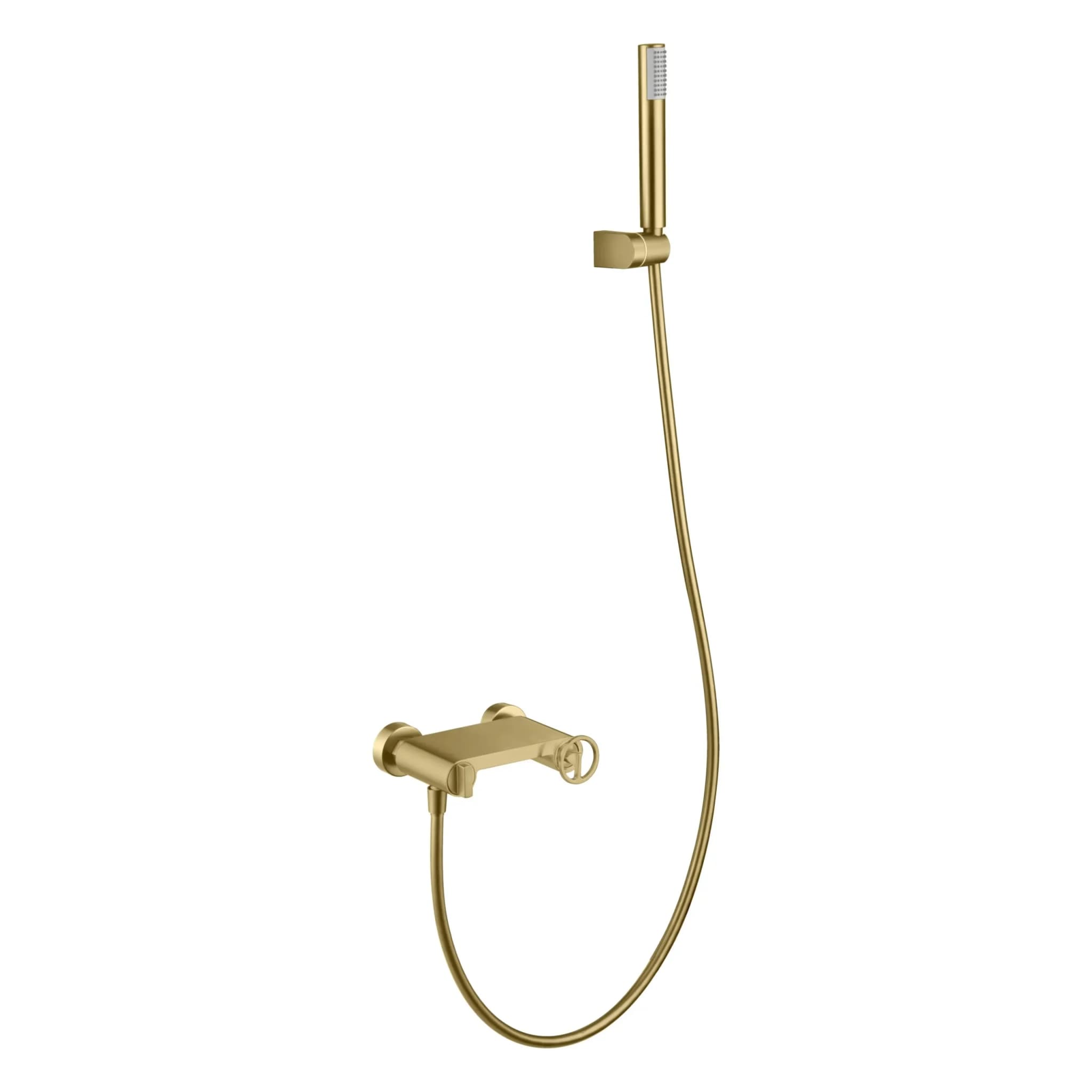 Kit ducha Olimpo oro cepillado / BDC033-5OC