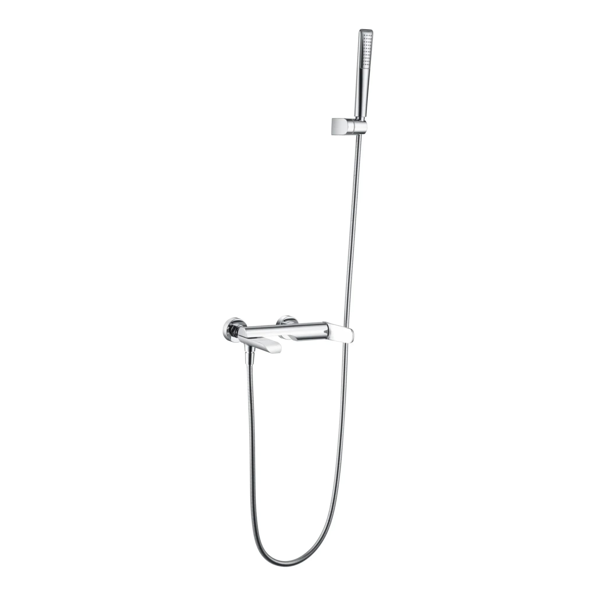 Kit baño/ducha DINAMARCA cromo / BDR031-4