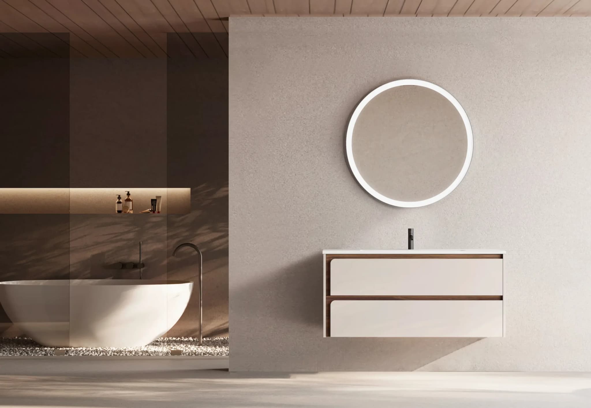 Mueble de baño suspendido Indico de Visobath 60-120