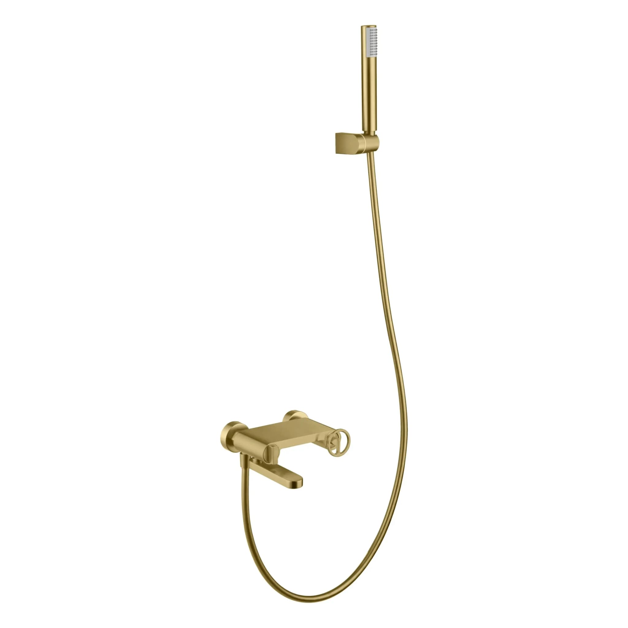 Kit baño/ducha Olimpo oro cepillado / BDC033-4OC