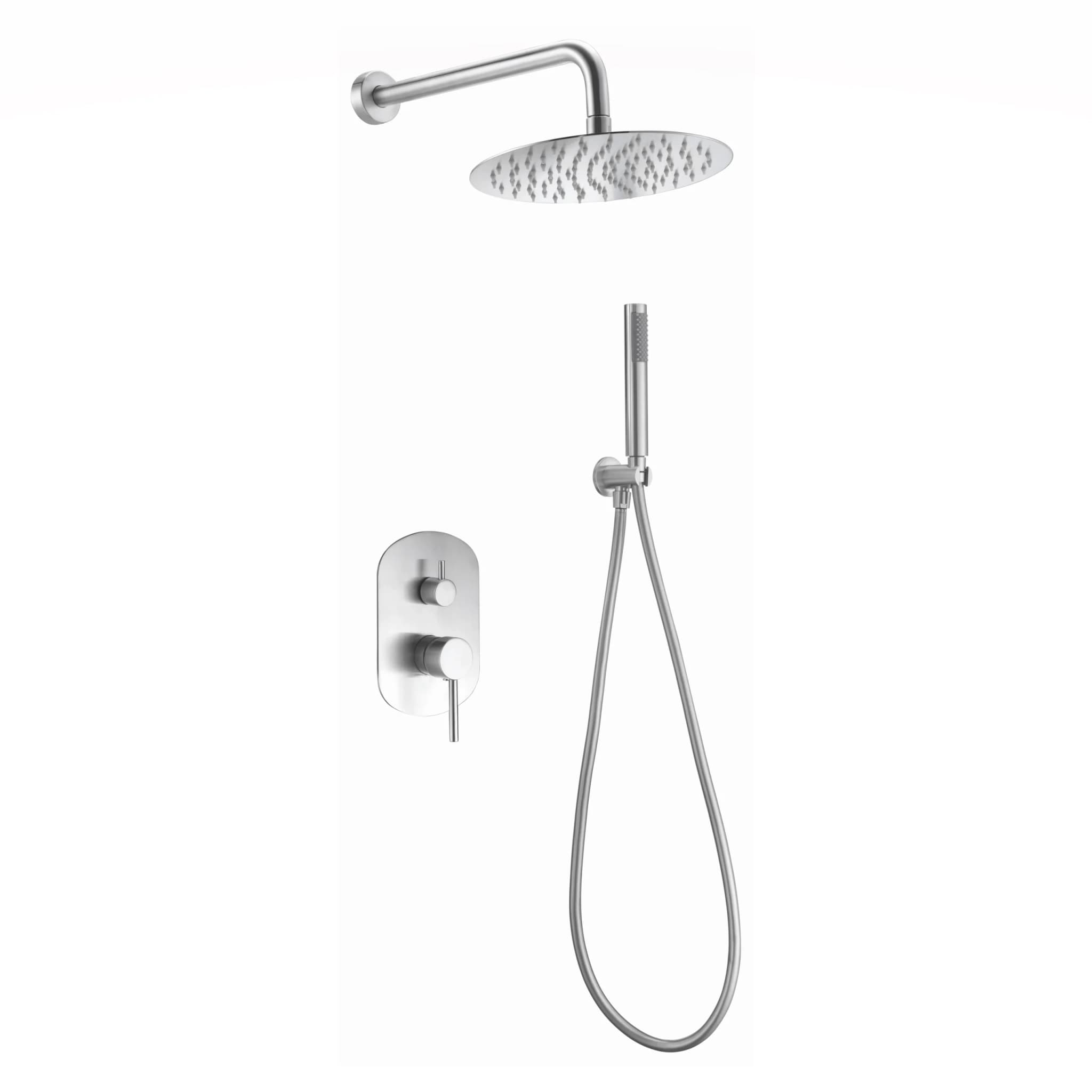 Ducha empotrada monomando MOSCU acero inox. / GPK034