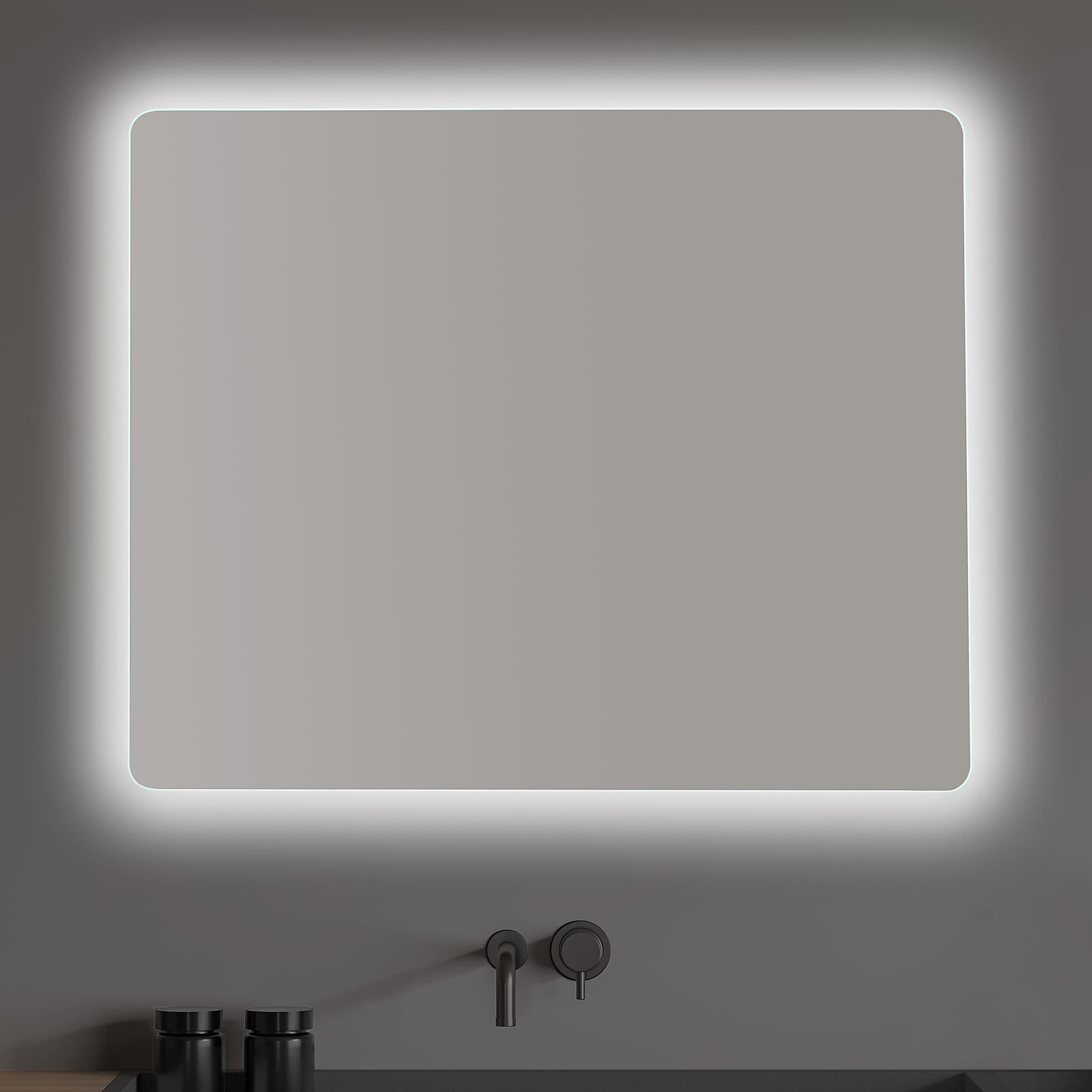 Espejo de baño con luz LED rectangular led B-952