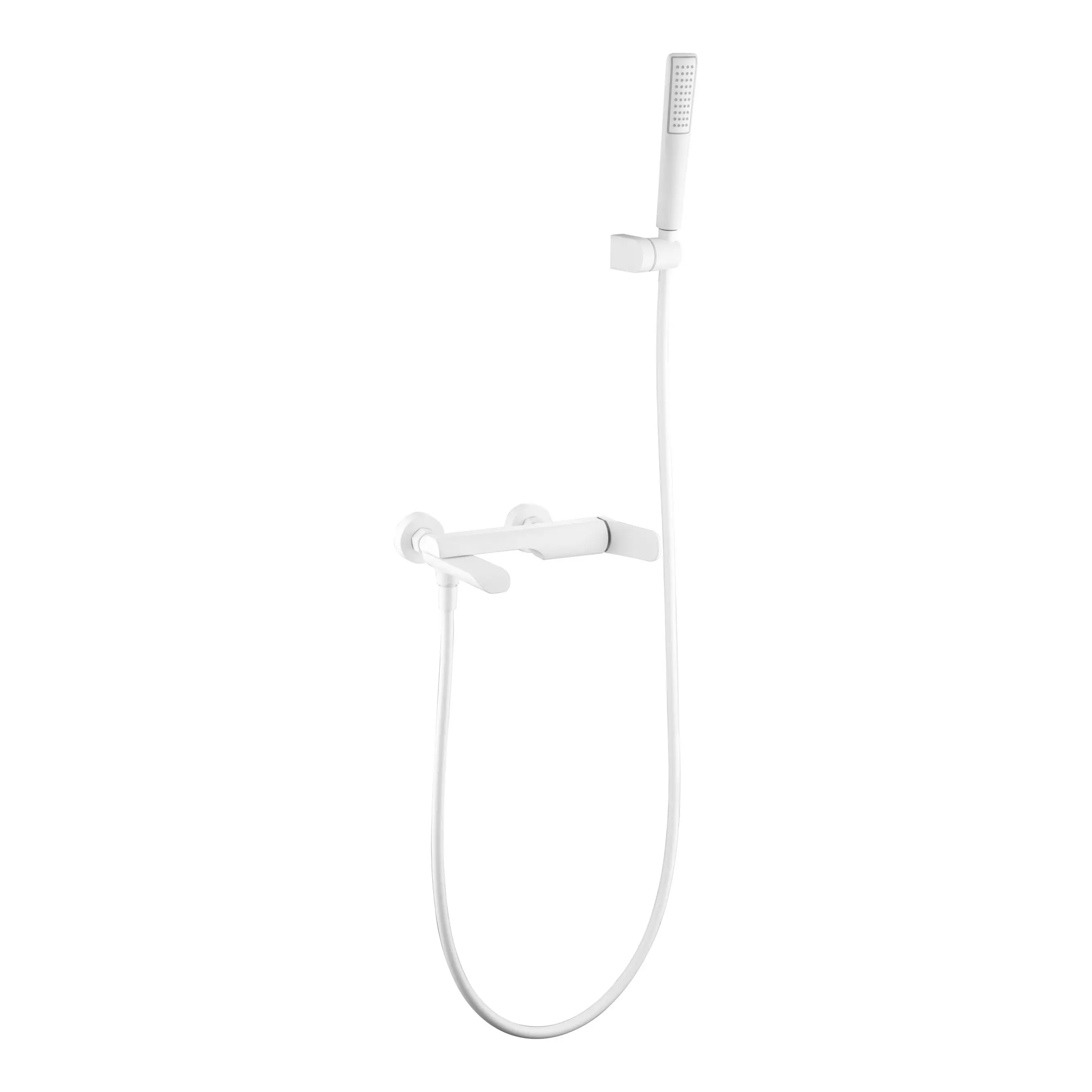 Kit baño ducha Dinamarca blanco mate