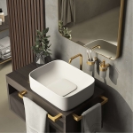 toallero 35 cm pirenei oro mate - Imagen 4