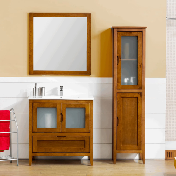 Mueble baño rústico mod. Leon 60-70-80-90 - Imagen 7