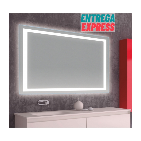 Espejo retroiluminado rectangular led B-919 - Imagen 2