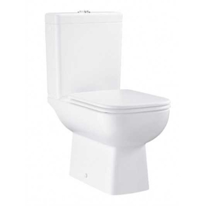 Tapa compatible Wc Duroplast Bauedge de Grohe blanca - Imagen 3