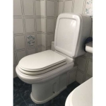 Tapa compatible Wc Duroplast Prestige de Unisan blanca - Imagen 2