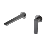Monomando lavabo empotrado Napoles black gun metal / GLN047/BGM