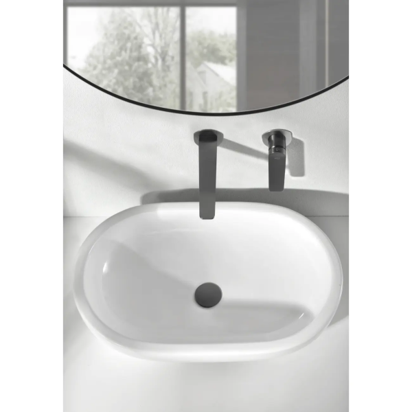 Monomando lavabo empotrado Napoles black gun metal / GLN047/BGM - Imagen 3