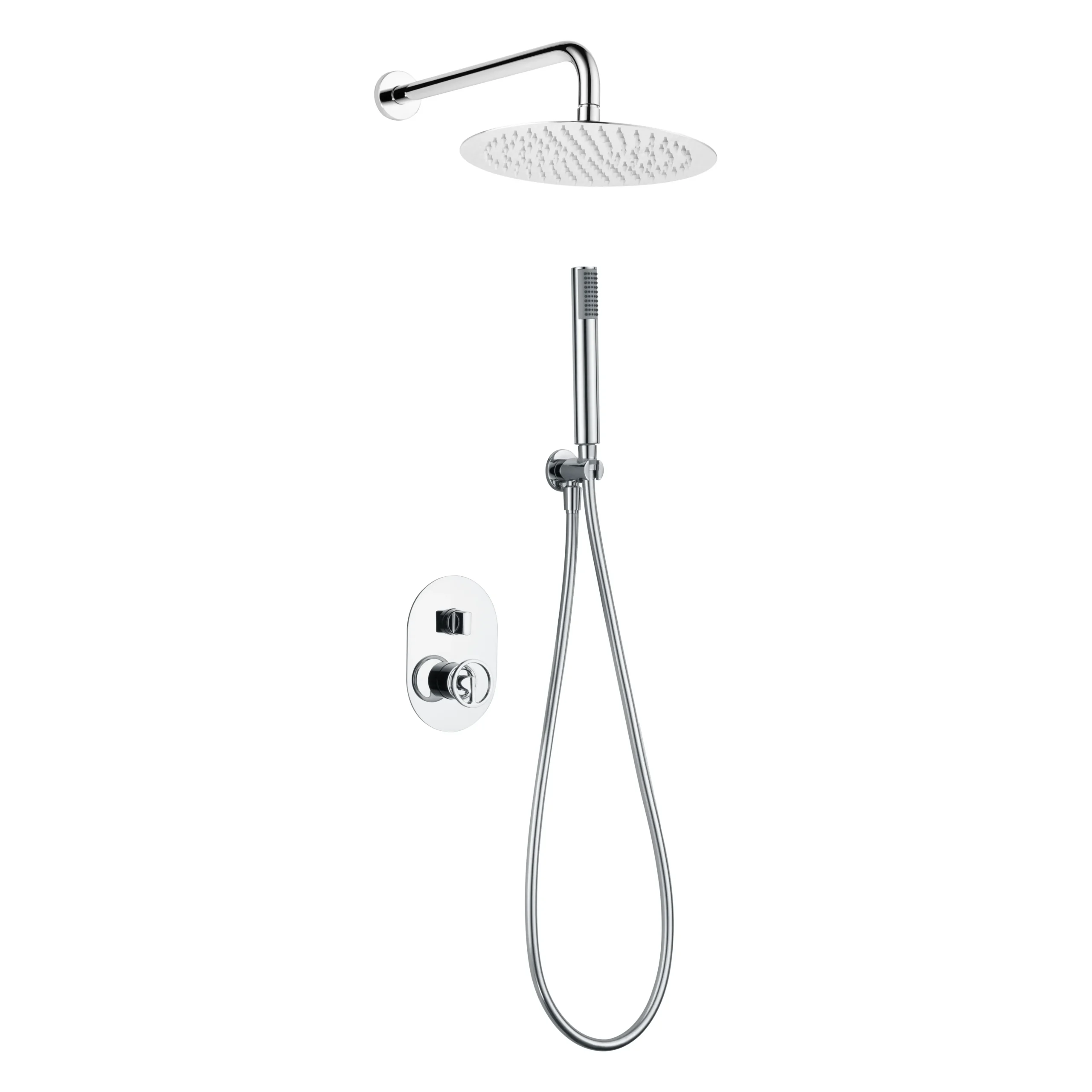 GPC033 Ducha empotrada Olimpo cromo / GPC033