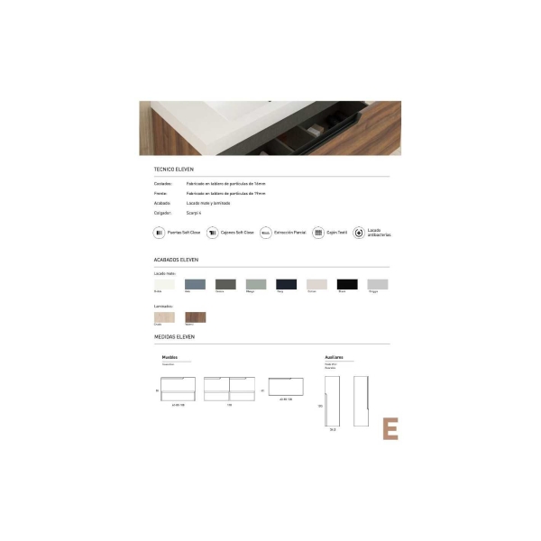 Pack oferta mueble de baño Eleven 1C de Visobath - Imagen 5