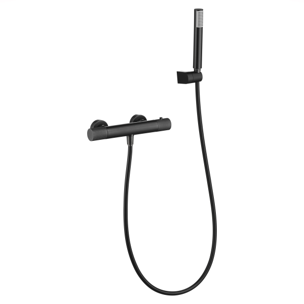 Kit ducha termostato Line black gun metal / BTD038-5BGM - Imagen 1