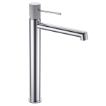 Monomando lavabo caño alto Line cromo / BDD038-3