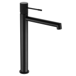 Monomando lavabo caño alto Line negro mate / BDD038-3NG