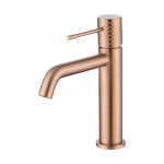 Monomando lavabo GENOVA oro rosa cepillado / BDG053-1/ORC