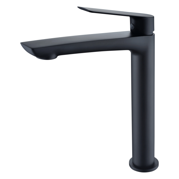 Monomando lavabo caño alto LUXOR negro mate / BDX023/NG-3 - Imagen 1