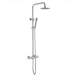 Conjunto ducha termostato Line cromo / BTD038