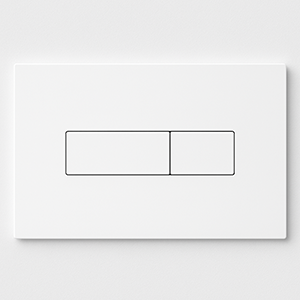 RECTANGULAR Blanco Brillo