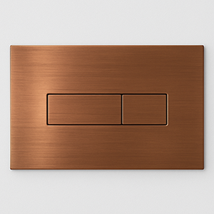 RECTANGULAR Cobre cepillado