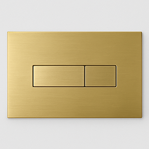 RECTANGULAR Oro cepillado