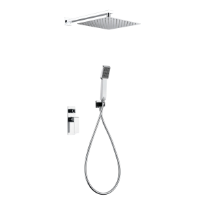 Ducha empotrada FIYI cromo /  GPF016 Roc. 20×20