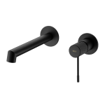 Monomando lavabo empotrado LINE negro mate / GLD038/NG