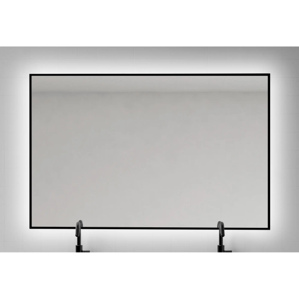 Espejo rectangular led B-951 marco negro - Imagen 2