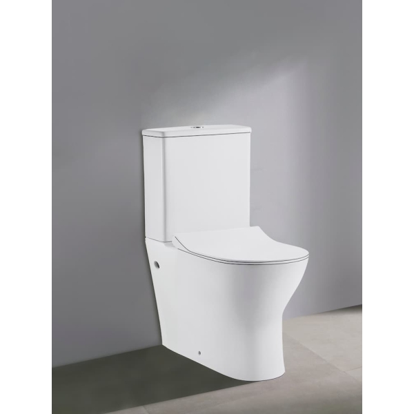 Inodoro cerámica Ronda salida dual Rimless - Imagen 3