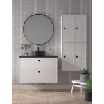 Mueble baño con patas Blanca de Avila Dos con Opción de Tres o Seis Cajones - Imagen 3