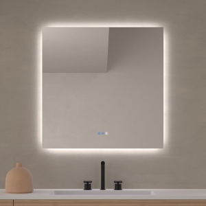 Espejo de baño rectangular con luz LED Mérida de Dyled