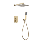 Conjunto de Ducha Empotrado DREAM Oro Cepillado