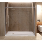 Mamparar ducha frontal 2 Fijos + 2 Correderas AGATA 200 - Imagen 2