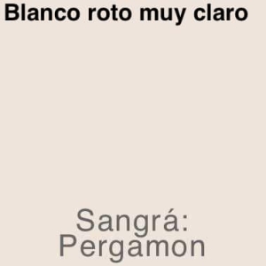 Pergamon (blanco roto muy claro)