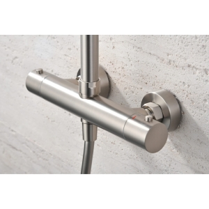 Conjunto ducha termostatico níquel cepillado Monza / BTM039/NQ - Imagen 3