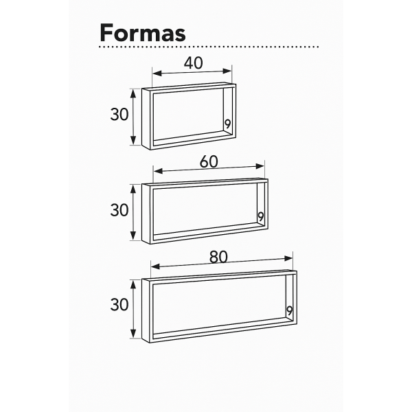 Hornacina Solid Surface Blanca - Imagen 4
