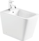 Bidé blanco mate a suelo