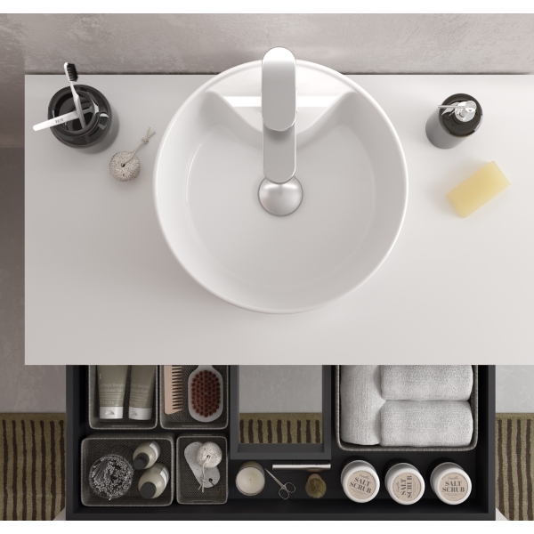 SALGAR BEQUIA 3C o 6C Mueble de baño 60-80-100-120 Lavabo Lisboa - Imagen 10