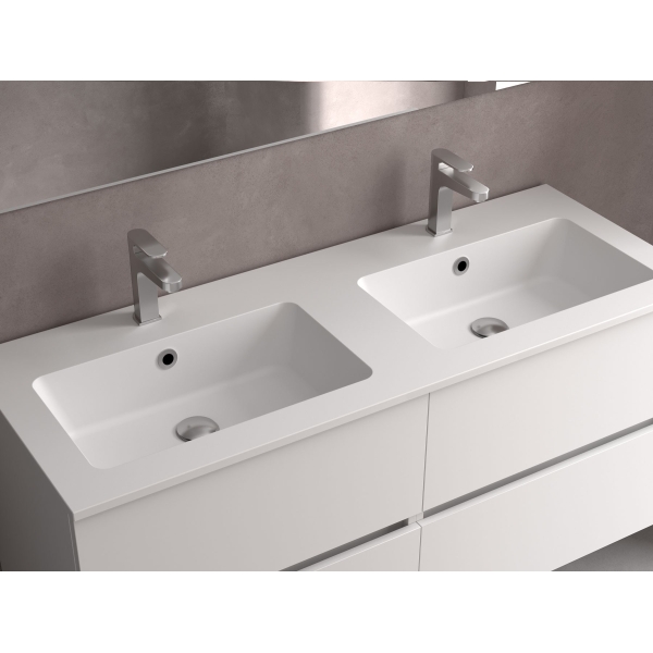 SALGAR BEQUIA METAL Mueble de baño 6C 160 Lavabo Vilna. - Imagen 5