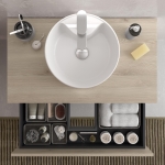 SALGAR BEQUIA PLUS METAL Mueble de baño 3C de 90-120+puerta y Lavabo Lisboa - Imagen 13