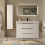 SALGAR BEQUIA PLUS METAL Mueble de baño 120+puerta Lavabo Venetto - Imagen 5