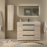 SALGAR BEQUIA PLUS METAL Mueble de baño 120+puerta Lavabo Venetto - Imagen 3