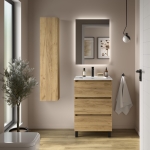 SALGAR BEQUIA 3C Mueble de baño 60-80-100-120 Lavabo Constanza - Imagen 3