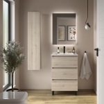 SALGAR BEQUIA 3C Mueble de baño 60-80-100-120 Lavabo Constanza - Imagen 2