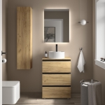 SALGAR BEQUIA METAL 3C o 6C Mueble de baño 60-80-100-120 Lavabo Lisboa - Imagen 2