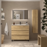 SALGAR BEQUIA 3C Mueble de baño 60-80-100-120 Lavabo Constanza - Imagen 5