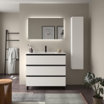SALGAR BEQUIA METAL 3C Mueble de baño 60-80-100-120 Lavabo Constanza - Imagen 5