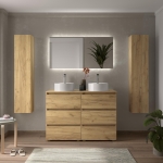 SALGAR BEQUIA 3C o 6C Mueble de baño 60-80-100-120 Lavabo Lisboa - Imagen 7
